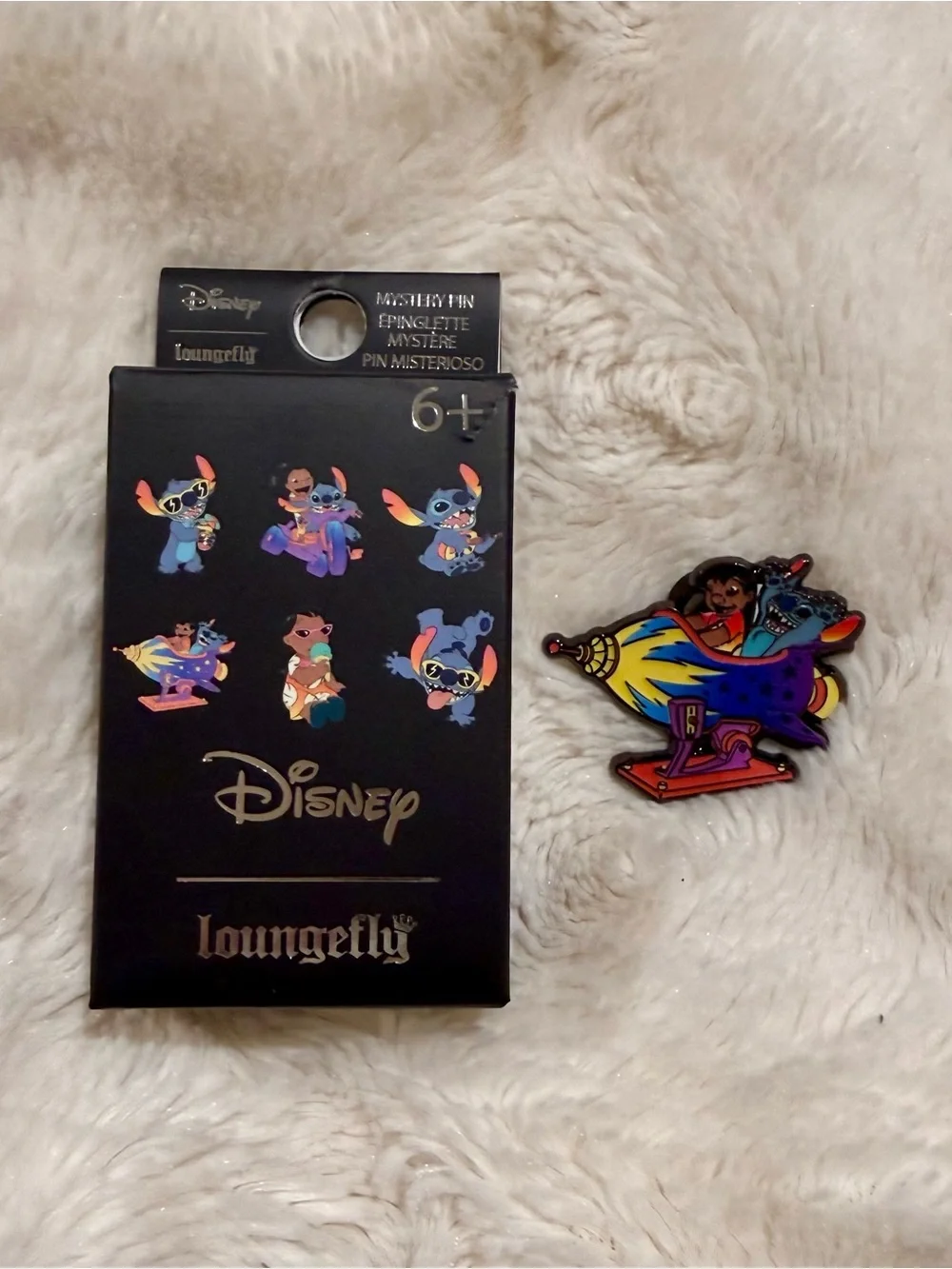 Loungefly Disney Lilo & Stitch Summer Fun Blind Box Enamel Pin